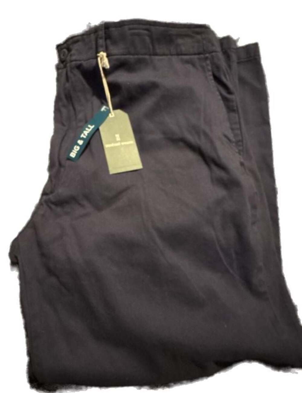 Mutual Weave Men's The Officer Chino Relaxed Straight Fit Pants Parisian Navy Bi